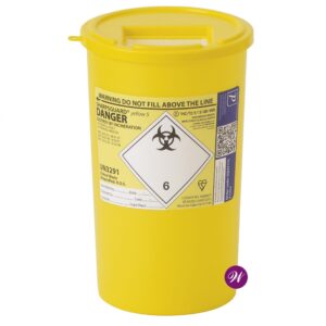 Sharpsguard Yellow 5 Ltr Sharps Bin